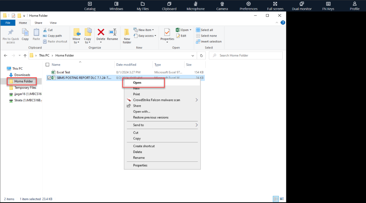A screenshot of a computer  Description automatically generated
